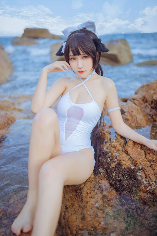 ×抖娘 獒犬海边泳装 - 不呆猫